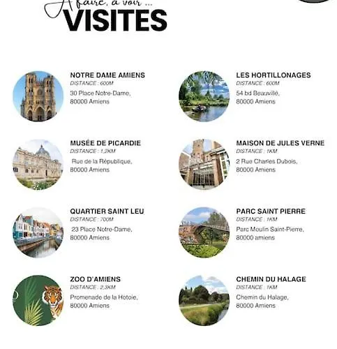 4 Proche De La Gare Et Du Centre * Amiens